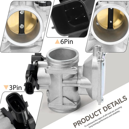 Throttle Body for Polaris Ranger Crew 800 4x4 EFI EPS (2011–2014)