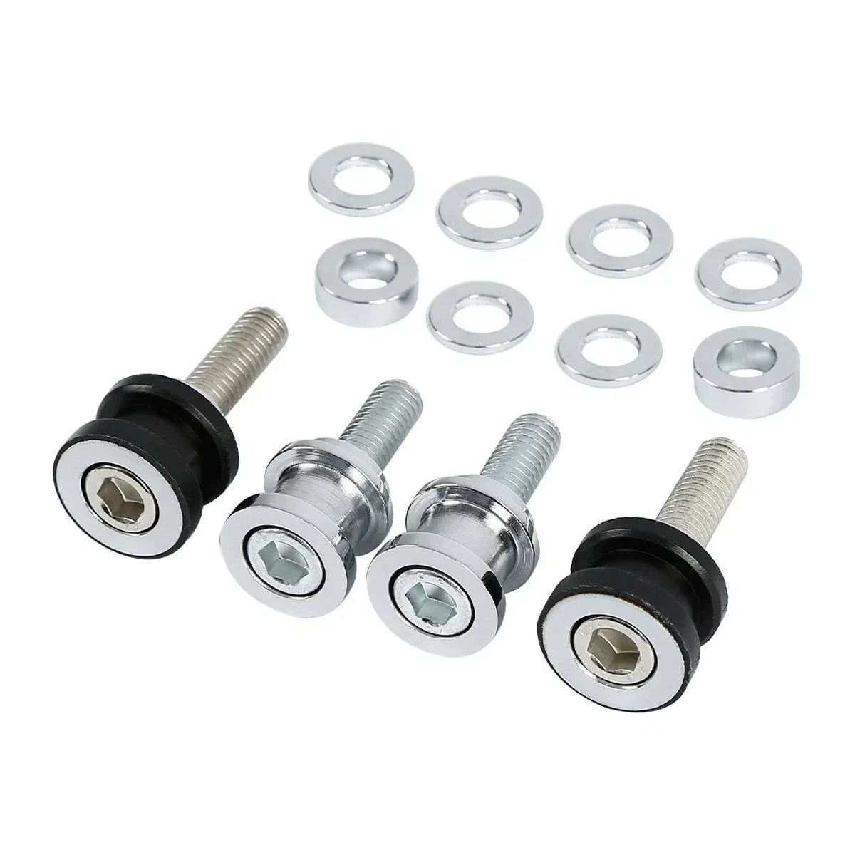 Detachable Chrome Docking Hardware Kit for Harley Fat Boy Breakout (2018-2025)