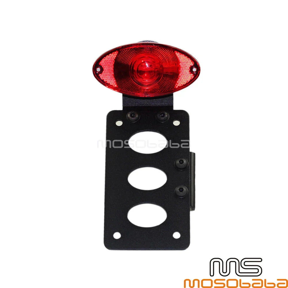License Plate Bracket w/ Taillight for Harley Chopper Bobber