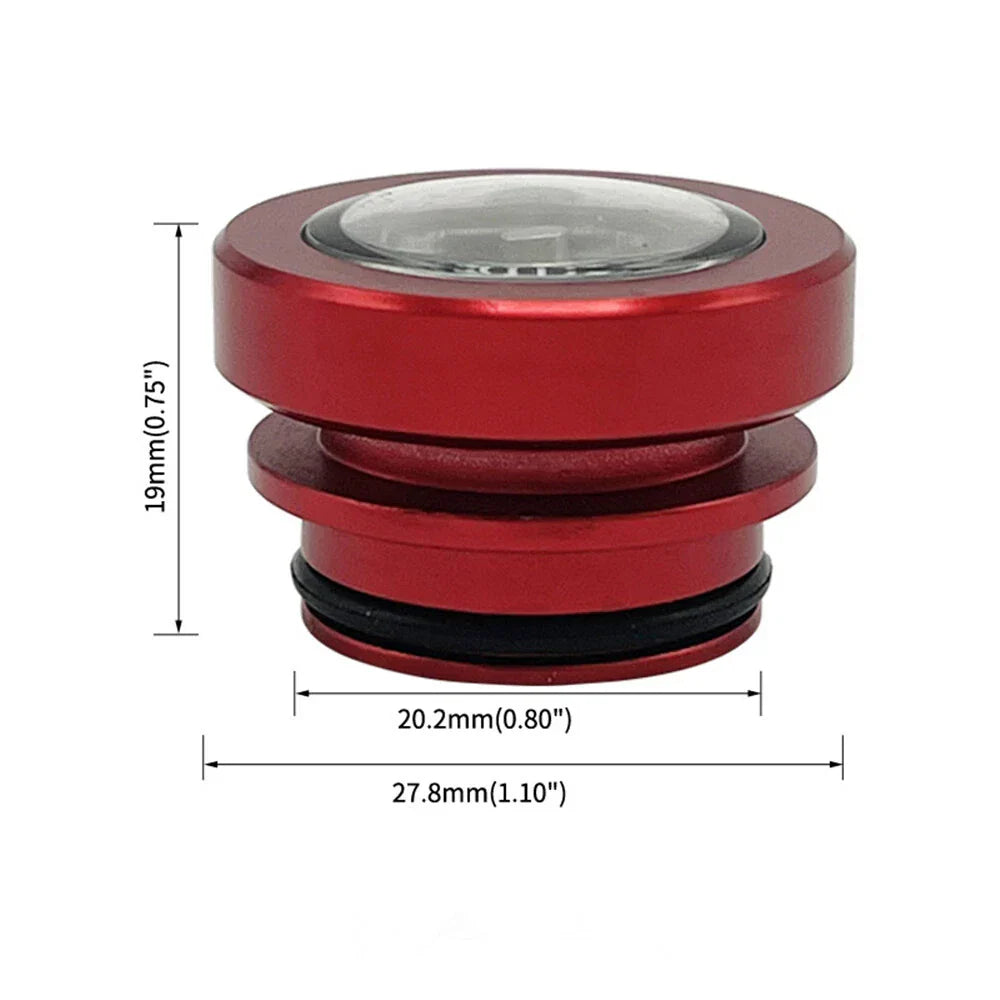 Compass Dust Cover Bung Plug for Car Motorcycle Cigarette Lighter Socket
