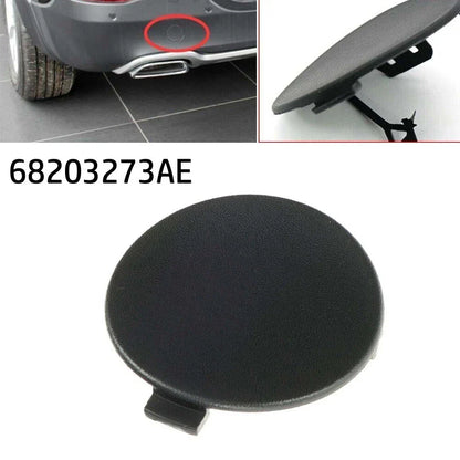 Rear Bumper Tow Hook Eye Cap-Covers for Jeep Cherokee (2014-2018)