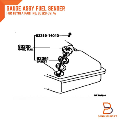 Fuel Gauge Sending Unit for Toyota Hilux Ute (RN30, RN40) (1983-1988)