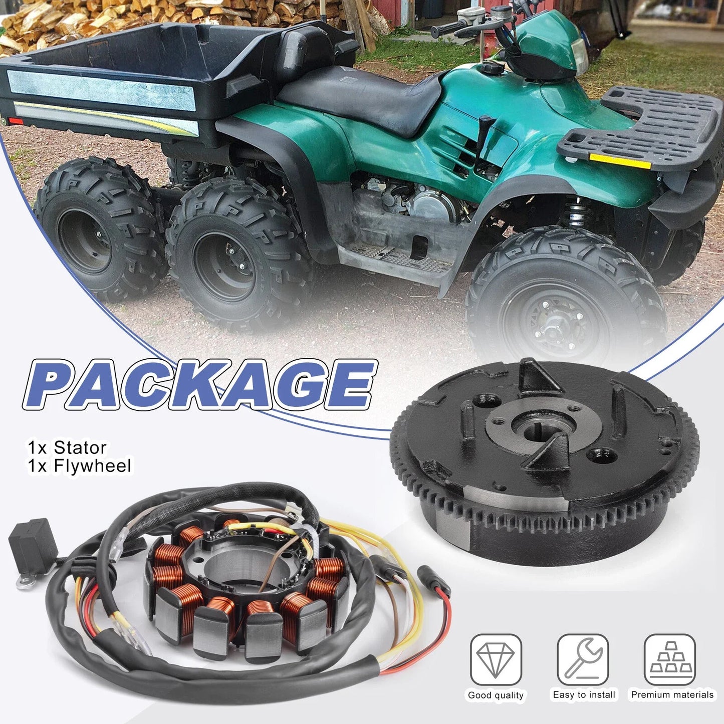 Stator & Flywheel Rotor for Polaris Sportsman 500 RSE