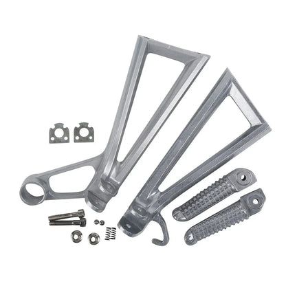 Passenger Footrests Pegs Bracket Set for Yamaha YZF R6 (2003-2009)