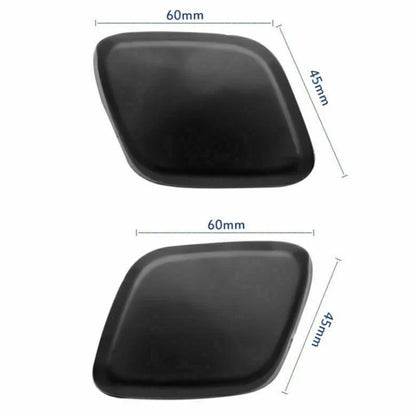 Front Headlight Washer Nozzle Jet Cover for 12-14 Ford Focus (2012-2014)