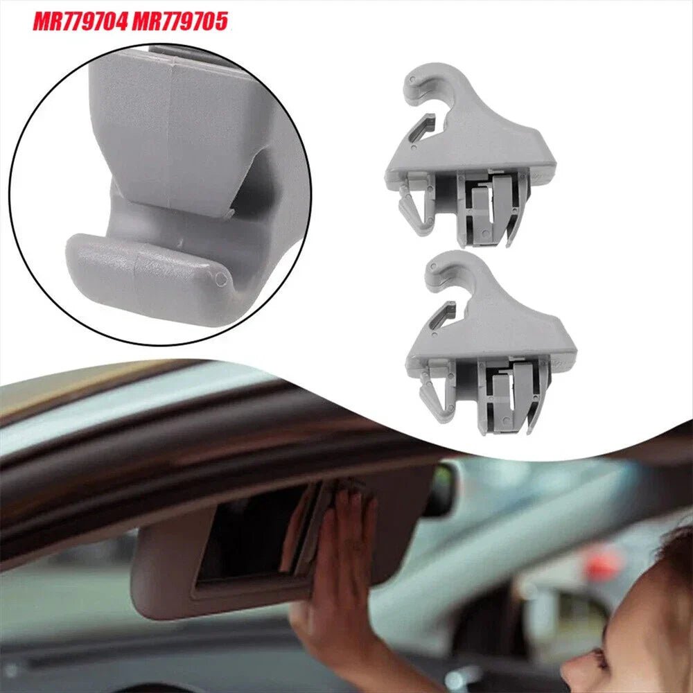 Sun Visor Fixing Clips for Mitsubishi Pajero Montero (2000-2006)