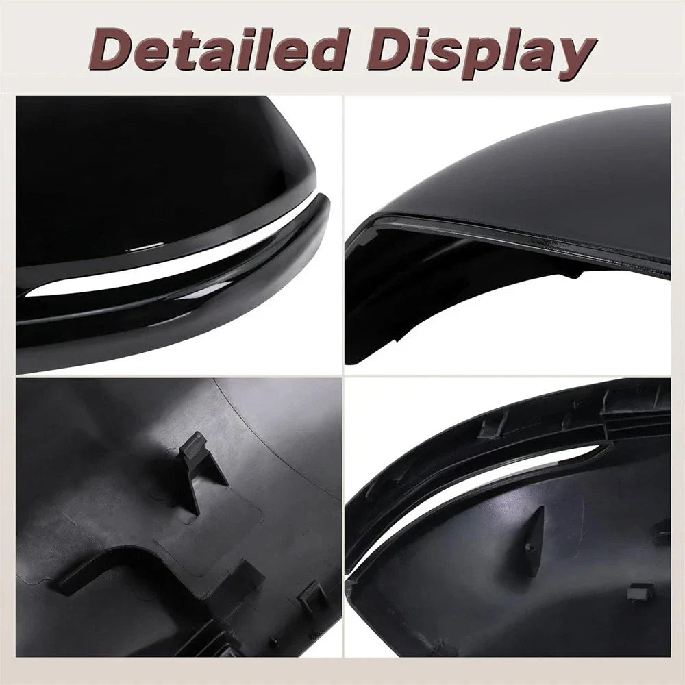 Glossy Black Right Side Mirror Cap for 2015-2020 Honda CR-V HR-V (2015-2020)