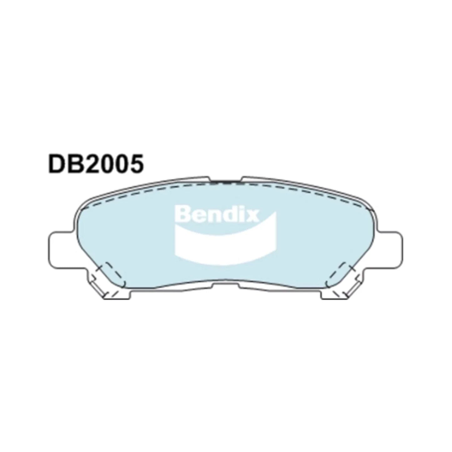 4WD Rear Disc Brake Pad Set for Toyota Kluger (2007–2014)