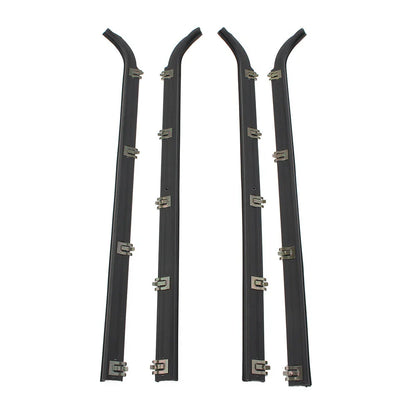 4 x Door Window Seal Weatherstrip for Ford F150 F250 F350 (1987-1997)