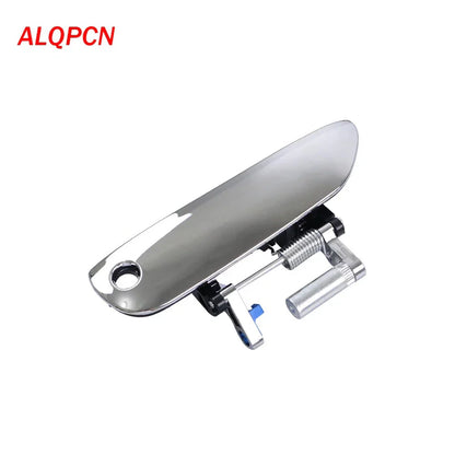 Front Left Exterior Door Handle Keyhole Chrome for Honda Fit (2009-2013)