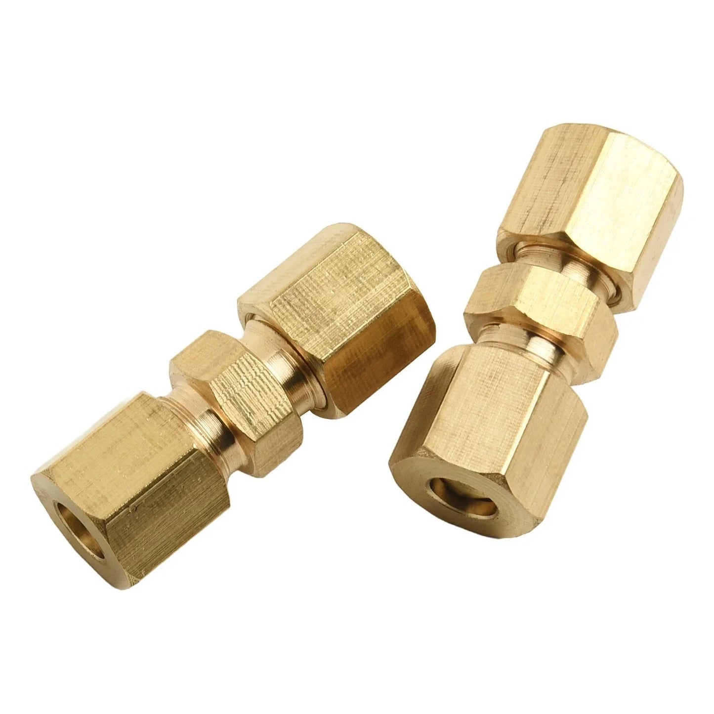 10 x Brake Line Connector Without Flaring 4.75mm 3/16in Double Cutting Ring