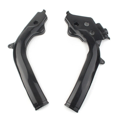 Black Plastic Frame Guards for KTM SX SXF EXC 125 250 350 450 (2016-2018)