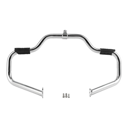 Mustache Highway Engine Guard Bar Chrome/Black for Harley Touring (2009-2024)
