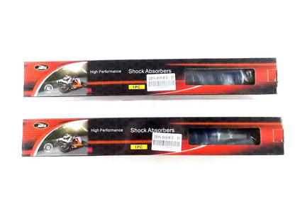 400mm Blue/Chrome Rear Shock Absorbers for Suzuki DR500S
