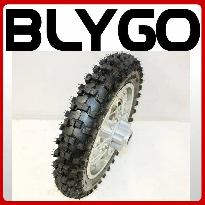 10" Rear Disc Brake Wheel Rim Knobby Tire for PIT PRO Dirt Bike