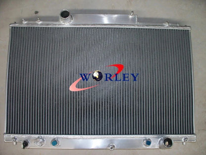 Aluminum Radiator & Fan for Lexus SC400/Soarer UZZ30/31/32 1UZFE (1991-1996)