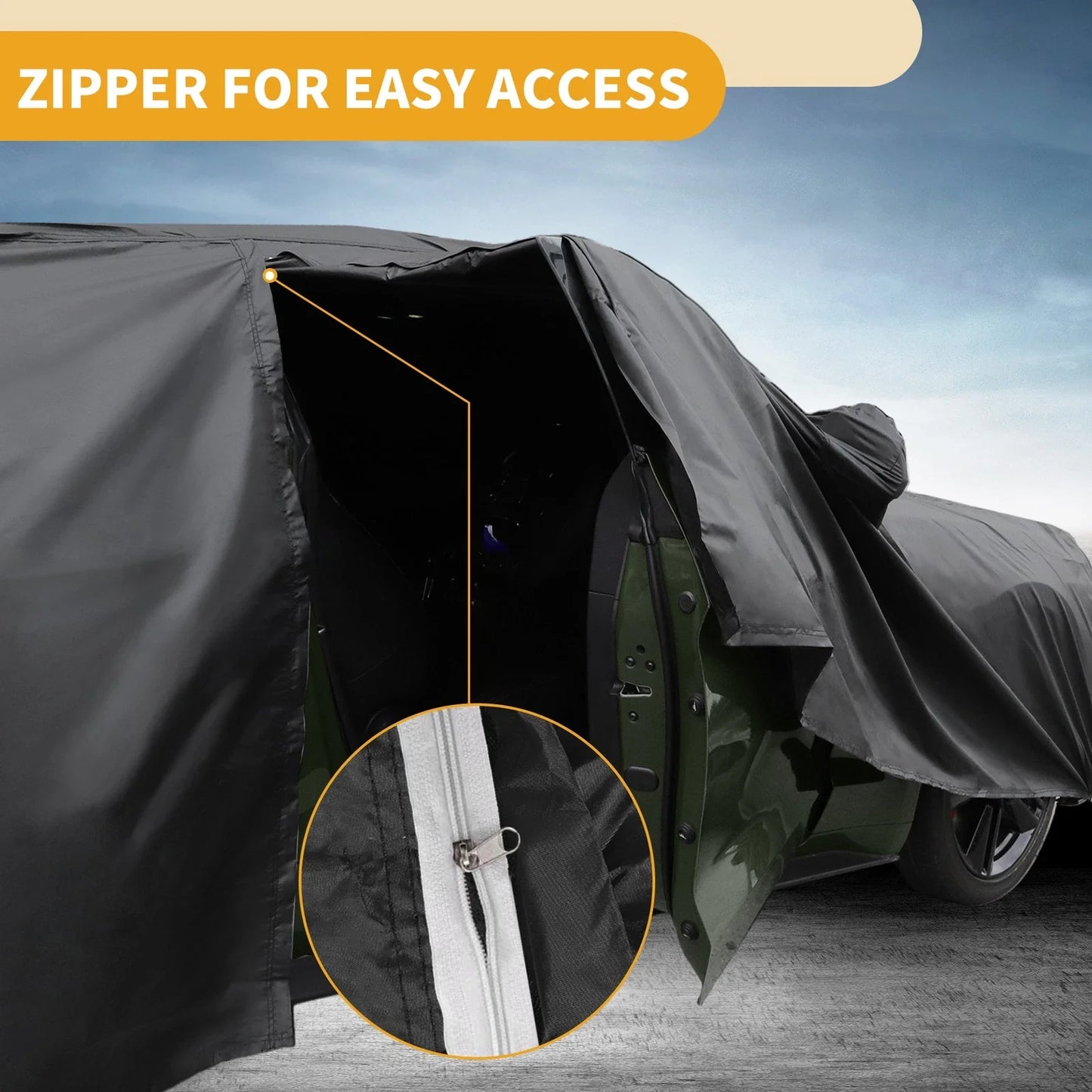 190T-PU Car Cover Waterproof All Weather for BMW i4
