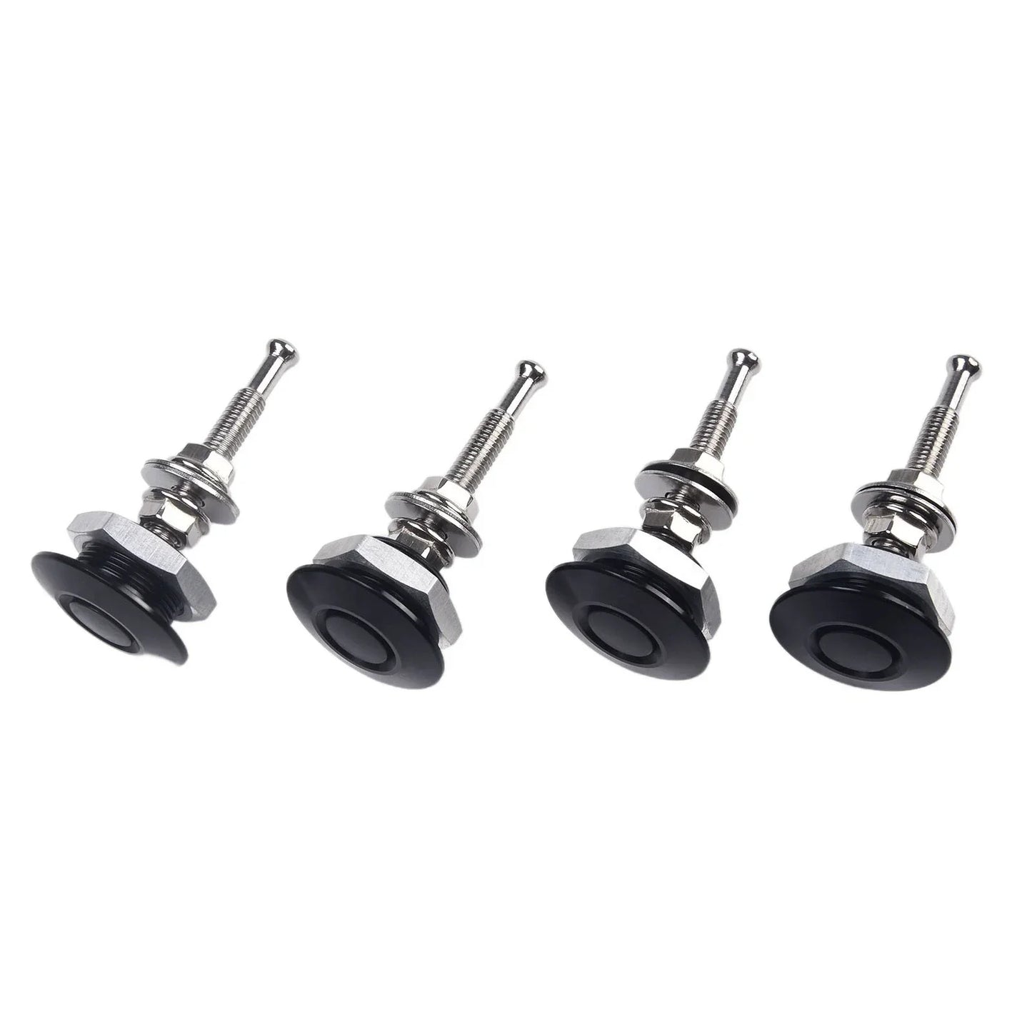 4 x Aluminum Fasteners for Car Trunk Fender Hatch Lid
