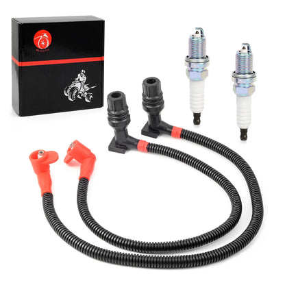 Ignition Coil Wire Cap and Spark Plug for Polaris RZR S 800 (2011–2014)