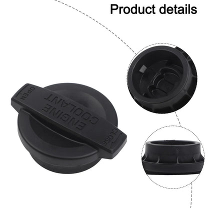 Coolant Reservoir Cap ABS Black for Hyundai Sonata (2015–2019)