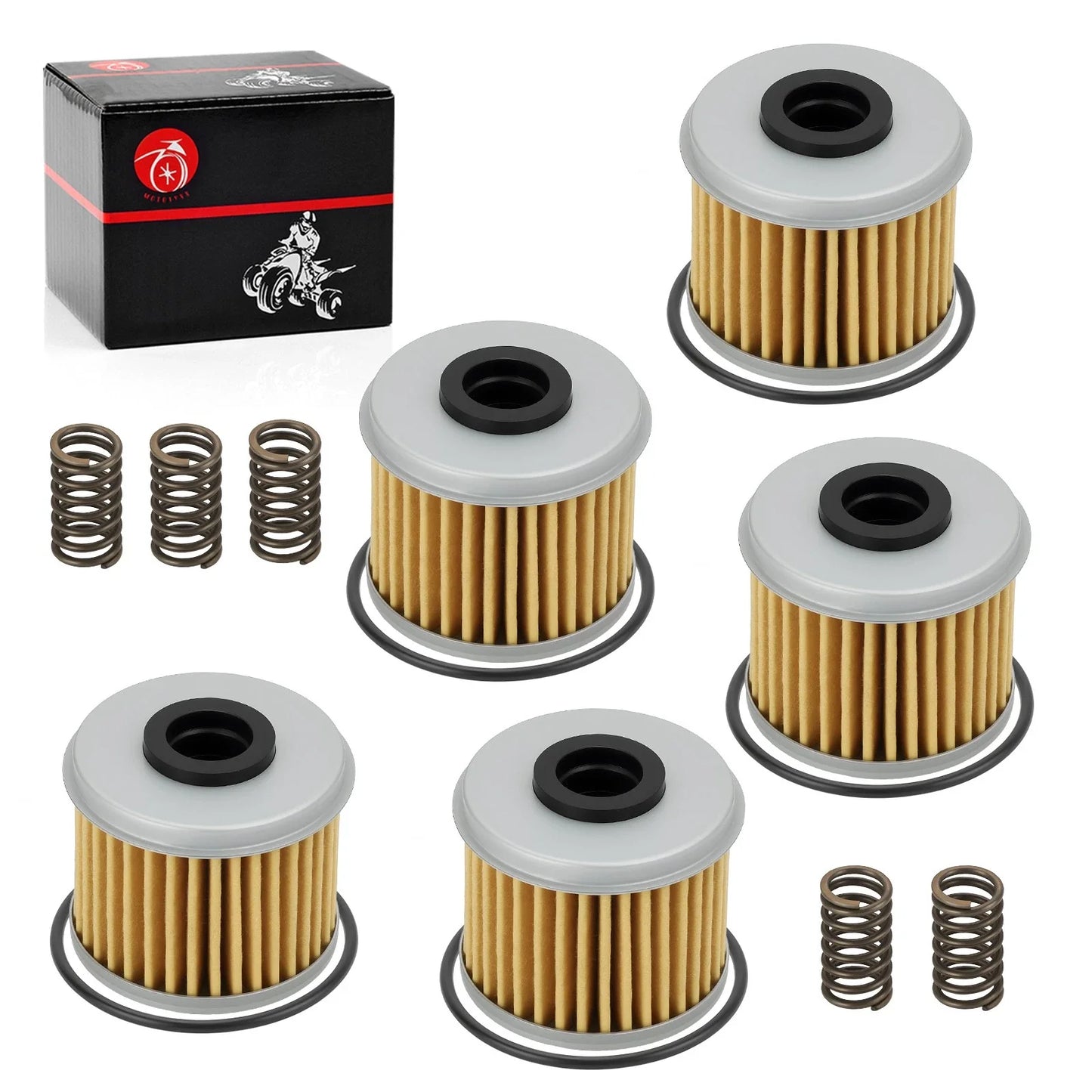 5 x Oil Filter for Honda TRX450R/TRX450ER (2004–2009)