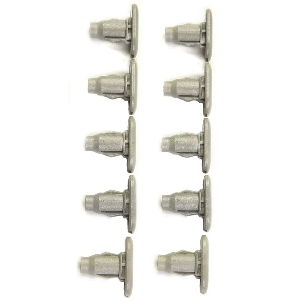 10 x Gray Rocker Moulding Clips for Lexus GX470 (2003–2004)
