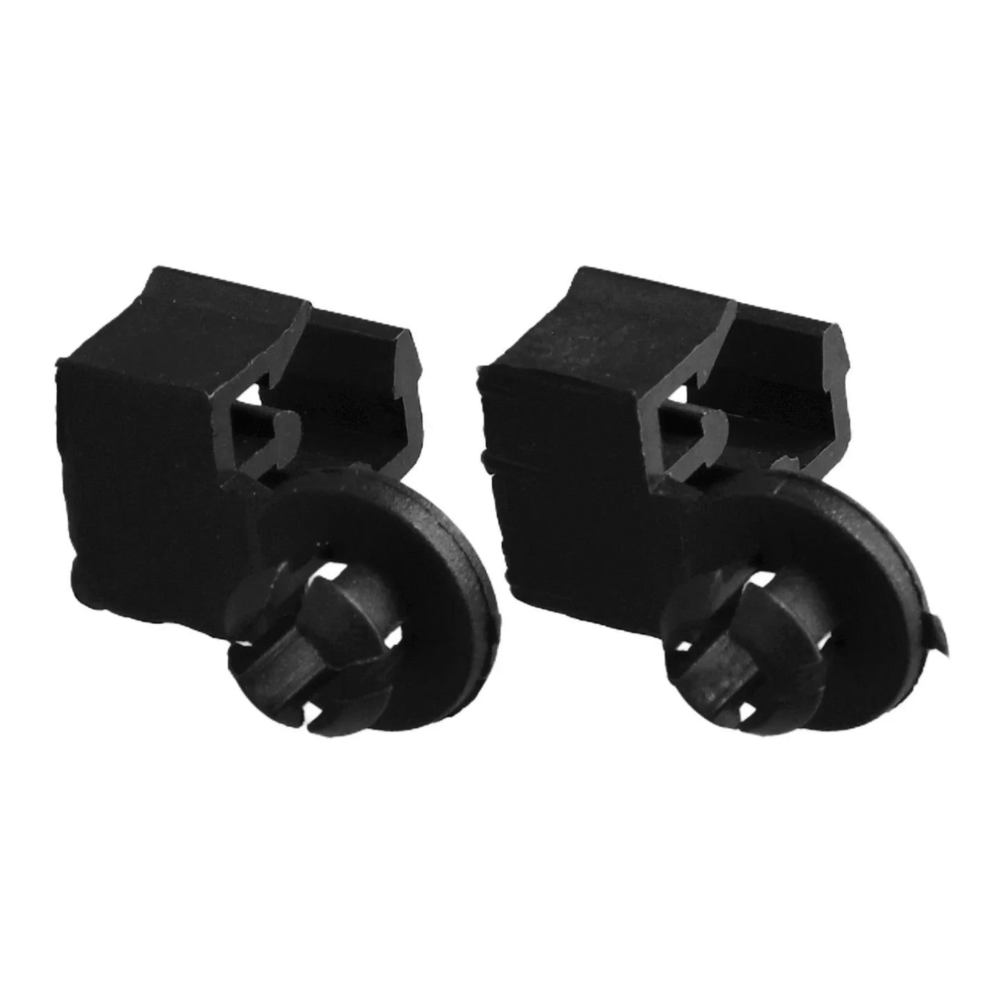 Hood Bonnet Car Clips / 2pcs / Black Pivot Linkage Holder Clip for All Cars