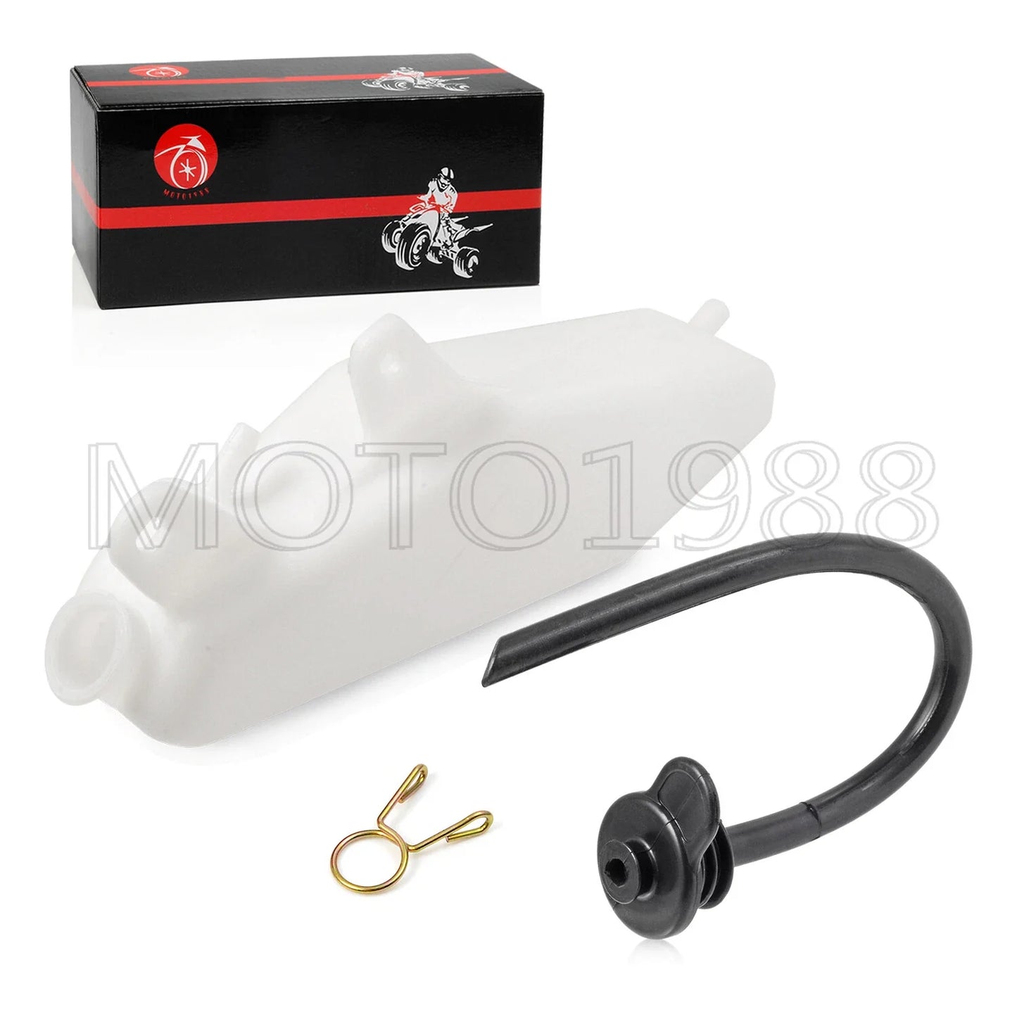 Radiator Reservoir Tank W Cap for Yamaha YFZ450 (2004–2013)