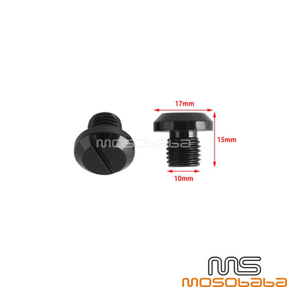 M10 x 1.25 Mirror Hole Plugs for Harley Road Glide, Sportster 1200 (2004-2023)