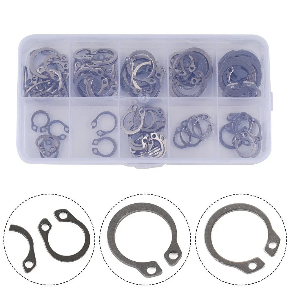Retaining Ring External Case Circlip Fastener Set for Car