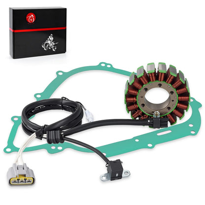2 x Stator & Gasket for Yamaha Grizzly Kodiak 700 (2010–2023)