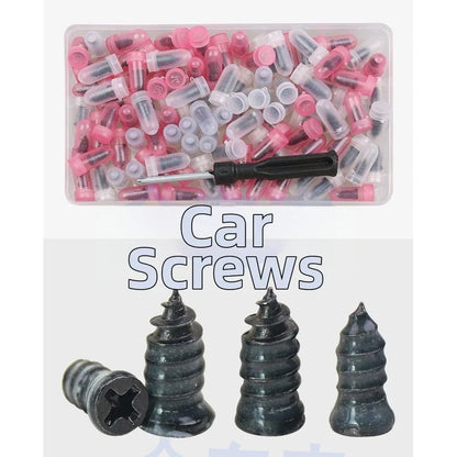 100PCS Tire Repair Nails Kit for Car Motorcycle Truck ATV Rubber Tire Repair