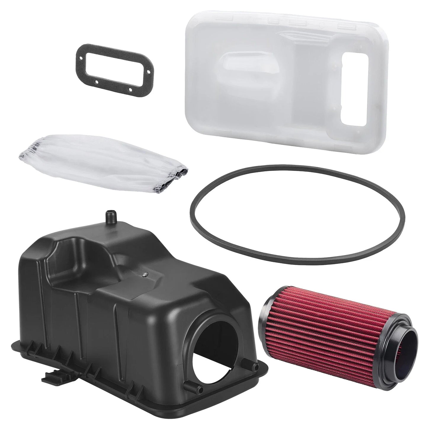Air Filter Box Lid Cover & Seal Kit for Polaris Scrambler 500 4x4 (2010–2012)