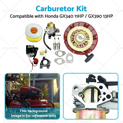 Carburetor Ignition Coil Spark Plug Filter for Honda GX340 GX390