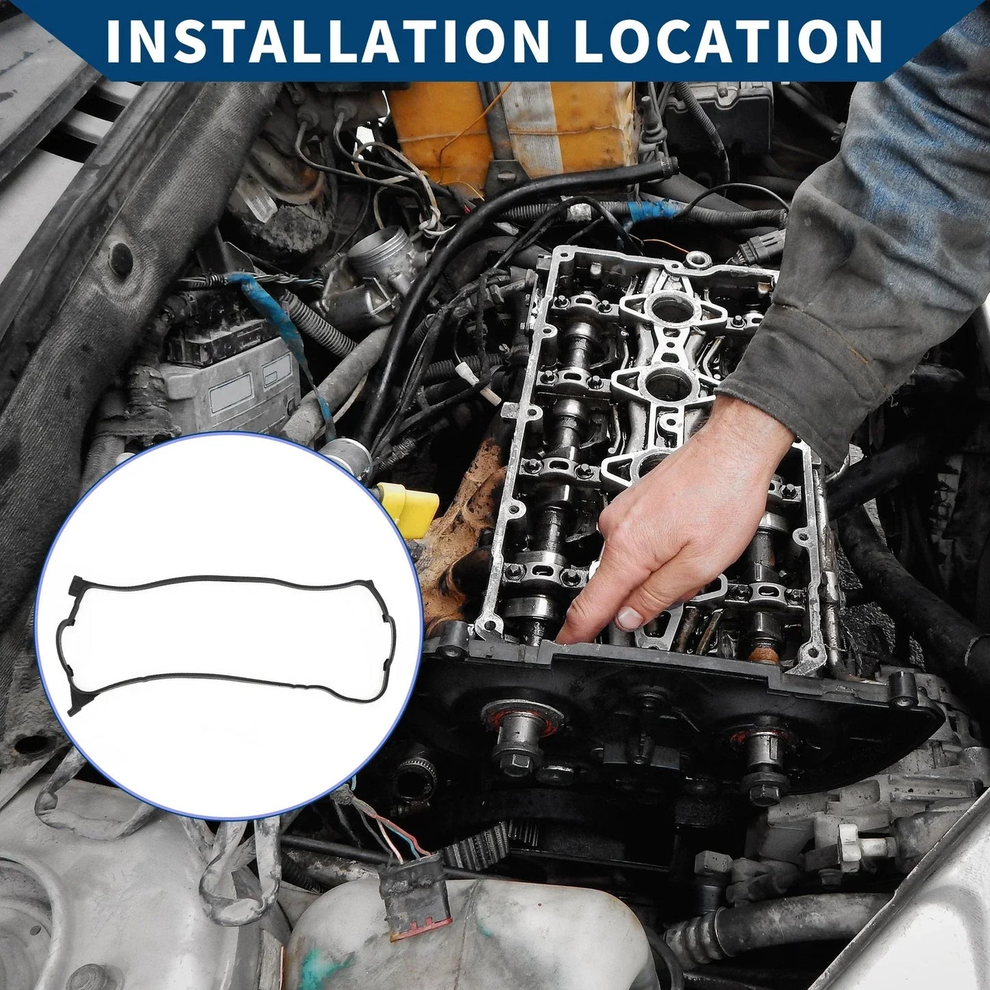 Valve Cover Gasket for Honda Civic V Coupe (EJ6) 1996-2000