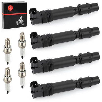 Ignition Coils 4pcs for Honda CBR600F4i CBR954RR (2002–2006)