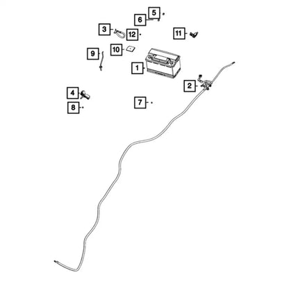 Battery Temperature Sensor for Chrysler (2005-2010)