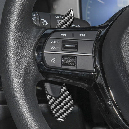 Carbon Fiber Steering Wheel Shift Paddle for Acura TLX, Civic, Accord, CRV (2015-2023)
