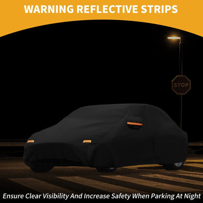 Waterproof All Weather Car Cover for Hyundai Ioniq 5 Black 190T-PU (2021-2023)