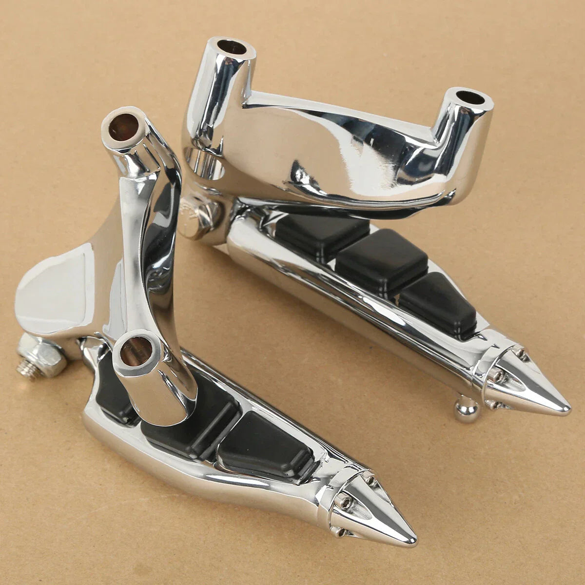 Chrome Passenger Footpeg for Harley Sportster XL 883 1200 (2004-2013)