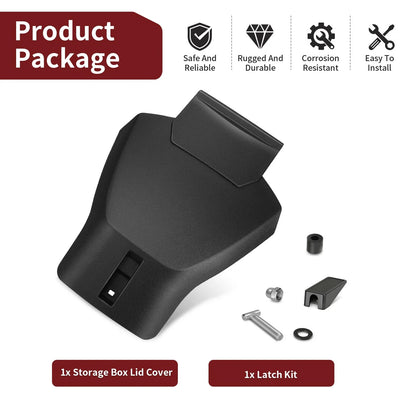 Storage Lid Cover & Latch Kit for Arctic Cat 400 450 500 550 650 (2006–2017)