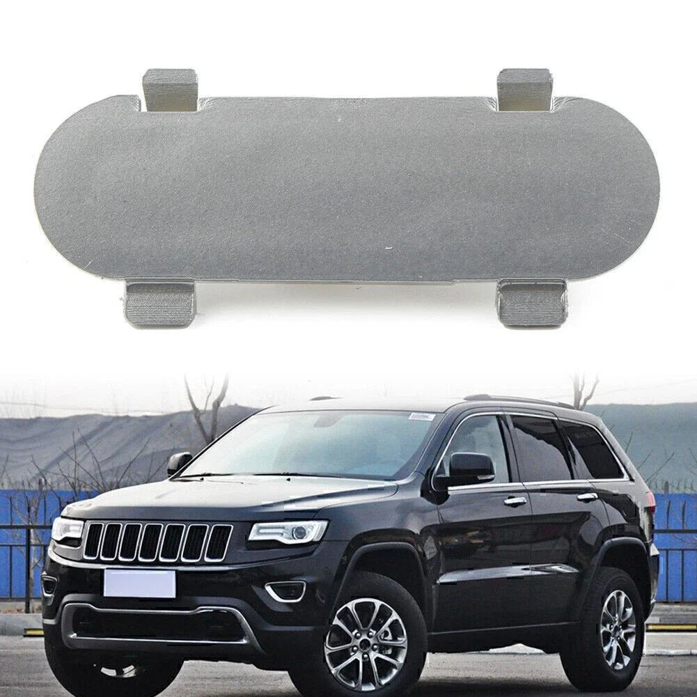 Plastic Gray Roof Luggage Rack Side Rail Cover for Jeep Cherokee (2014-2019)