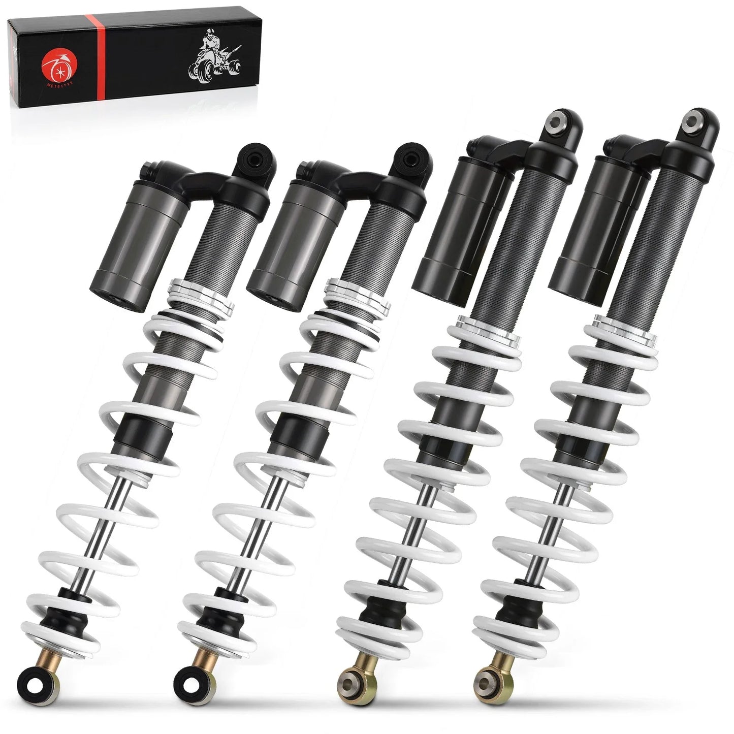 Air Shocks Absorbers Front/Rear 2 x Polaris RZR S 800 EFI (2009–2012)