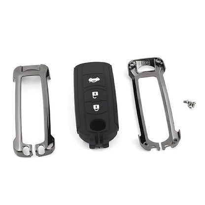 Zinc Alloy Key Fob Case Cover for Mazda3, CX-5, CX-30 (2014-2023)