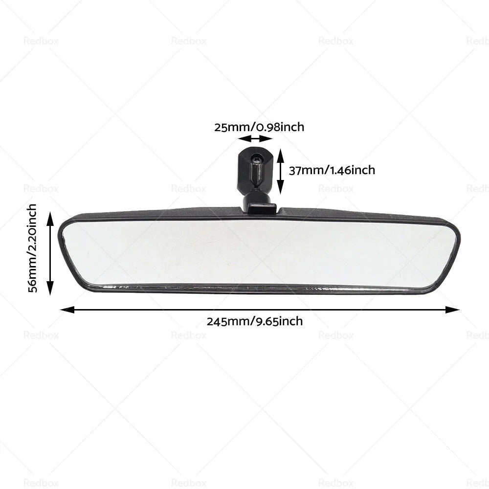 Wide Angle Panoramic Rear View Mirror for Car Interior