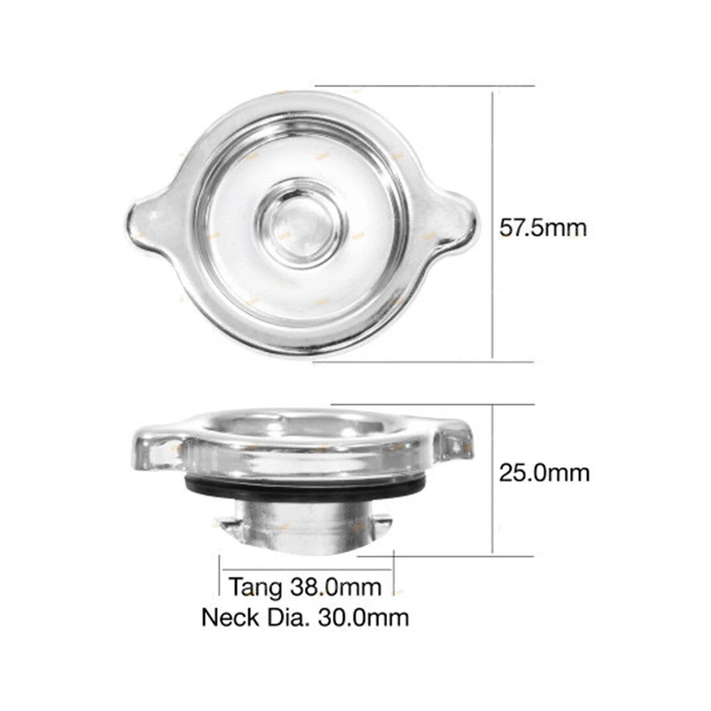 Engine Oil Cap Metal Bayonet for Ford Falcon XW XY ZA ZB ZC ZD (1967-1972)