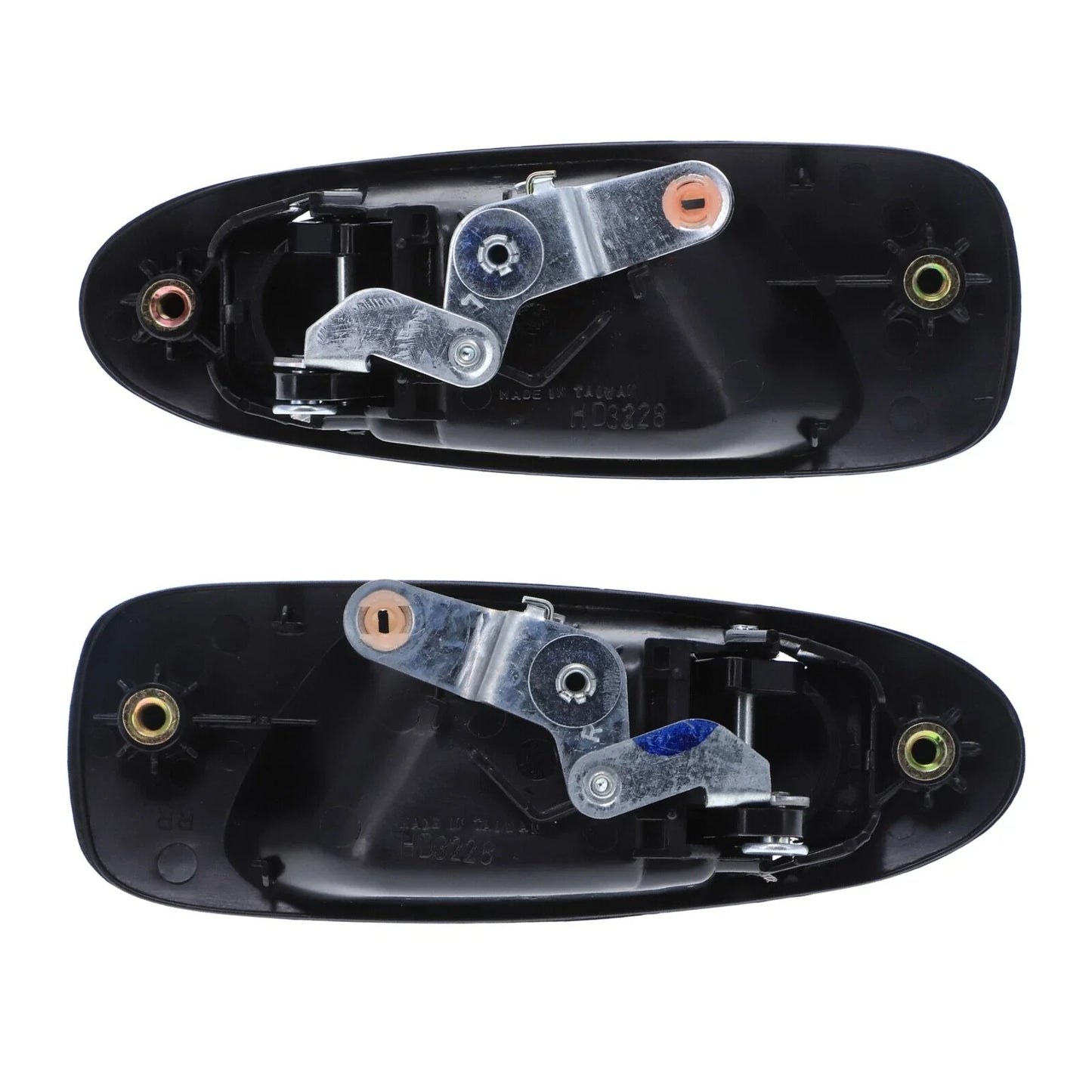 4 x Front & Rear LH + RH Door Handle Outer Black for Honda Civic (1991–1995)