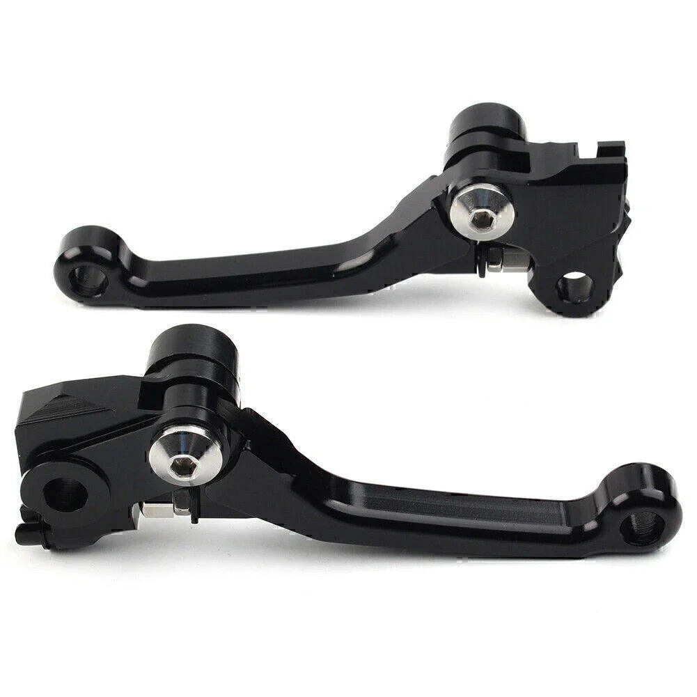 CNC Brake Clutch Levers  Pivot for Honda CRF250R CRF450R (2007-2020) Black