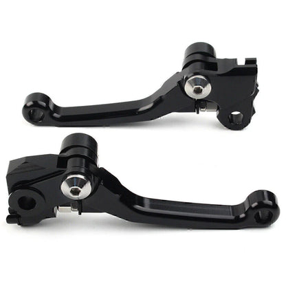 CNC Brake Clutch Levers  Pivot for Honda CRF250R CRF450R (2007-2020) Black
