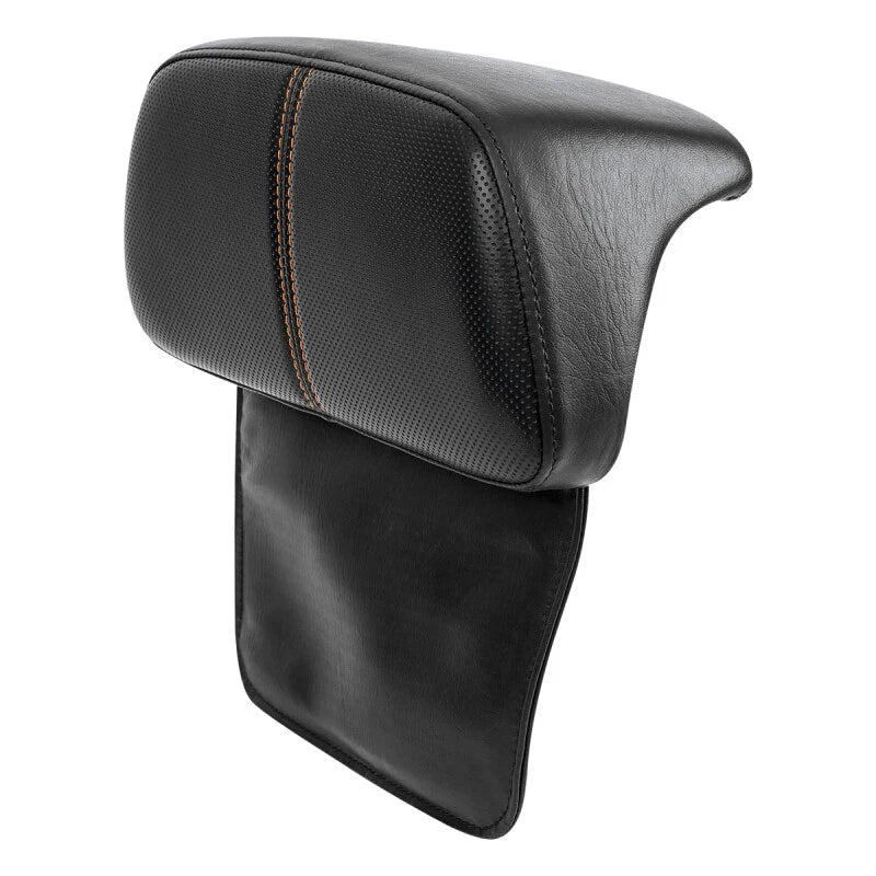 Backrest Pad Black Passenger for Harley Road Glide Touring (2014 - 2023)